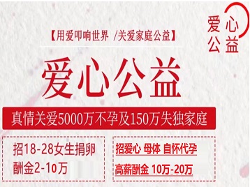 宁波市捐卵助孕生子 爱心志愿者招募